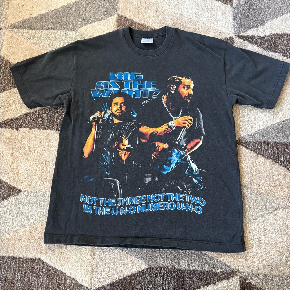 Drake & J Cole black tour tee
